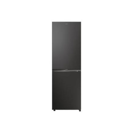Candy ECN2CQTEB186 Refrigerator, E, Freestanding, Combi, Height 185cm, Fridge net 235 L, Freezer net 120 L, Черный
