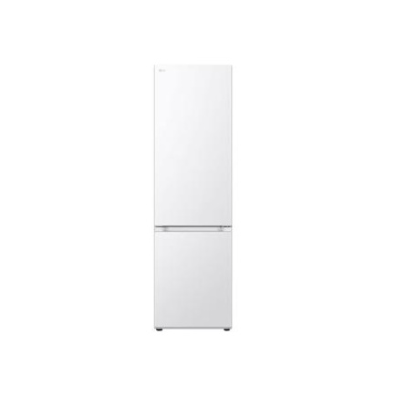 LG Refrigerator | GBV3200DSW | Energy efficiency class D | Free standing | Combi | Height 203 cm | No Frost system | Fridge net capacity 277 L | Freezer net capacity 110 L | Display | 35 dB | Valge
