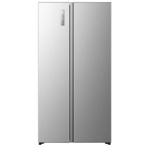 Hisense, NoFrost, 527 L, kõrgus 179 cm, hall - SBS-külmik / RS3P538NAIE