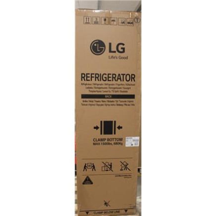 Taastatud. LG Refrigerator | GBV5240DSW | Energy efficiency class D | Free standing | Combi | Height 203 cm | No Frost system | Fridge net capacity 277 L | Freezer net capacity 110 L | Display | 35 dB | Valge | DAMAGED PACKAGING, DENT ON THE LEFT SIDE AT