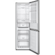 Gorenje Refrigerator | N619EAXL4 | Energy efficiency class E | Free standing | Combi | Height 186 cm | No Frost system | Fridge net capacity 207 L | Freezer net capacity 97 L | Display | 39 dB | Grey