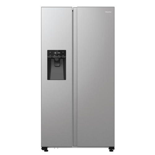 Hisense, NoFrost, 566 L, kõrgus 179 cm, hall - SBS-Külmik / RS5P535NTCE