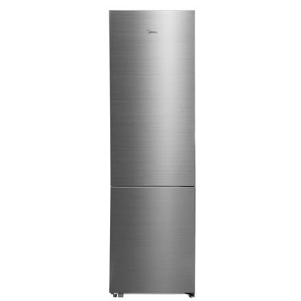 Midea Refrigerator | MDRB600MME46 | Energy efficiency class E | Free standing | Combi | Height 201 cm | No Frost system | Fridge net capacity 313 L | Freezer net capacity 130 L | Display | 35 dB | Stainless steel Midea Refrigerator | MDRB600MME46 | Energy efficiency class E | Free standing | Combi | Height 201 cm | No Frost system | Fridge net capacity 313 L | Freezer net capacity 130 L | Display | 35 dB | Stainless steel
