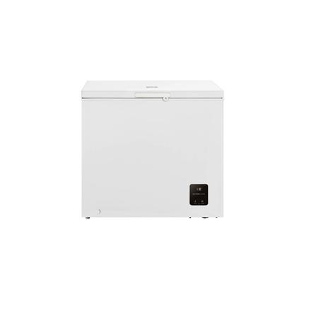 Gorenje | Freezer | FH19EAW | Energy efficiency class E | Chest | Free standing | Height 85.3 cm | Total net capacity 191 L | Display | White