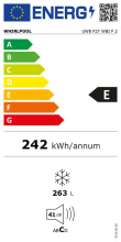 Sügavkülmik No-frost Whirlpool UW8F2YWBIF2