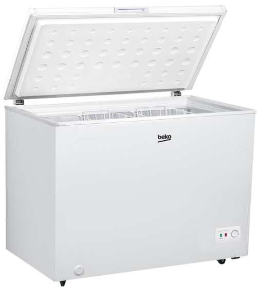 BEKO Freezer box CF316EWN, Energy class E, 308L, Width 112 cm, Height 84.5 cm, White