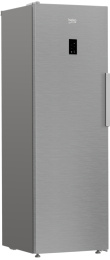 BEKO Upright Freezer B3RMFNE314XB, Energy class E, 186.5 cm, 286L, Inox color