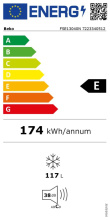 Sügavkülmik Beko FSE13040N