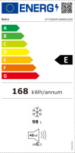 Beko, 98 L, laius 54,5 cm, valge - Sügavkülmkirst / CF100EWN