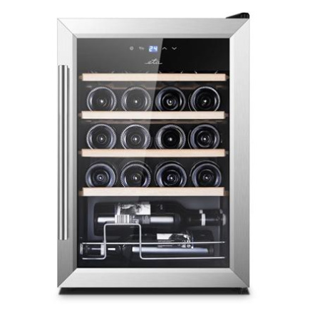 ETA | Wine Cooler | ETA953190010GN | Energy efficiency class G | Bottles capacity 20 | Free standing | Height 63.8 cm | Display | Black