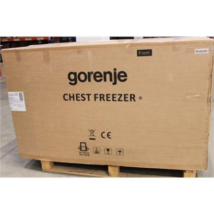 Восстановленный. Gorenje Freezer FH43EAW, Energy efficiency class E, Chest, Free standing, Height 85.8 cm, Total net capacity 440 L, White | Gorenje Freezer | FH43EAW | Energy efficiency class E | Chest | Free standing | Height 85.8 cm | Total net capacit