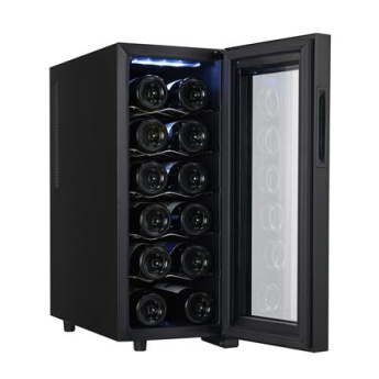 Adler | Beverage Pantry | AD 8083 | Energy efficiency class G | Bottles capacity 12 | Free standing | Height 61 cm | Display | Black