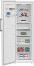 BEKO Upright Freezer B3RMFNE314W, Energy class E, 186.5 cm, 286L, Valge color