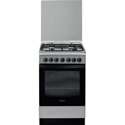 INDESIT Cooker | IS5G5PHX/E/1 | Hob type Gas | Oven type Electric | Stainless steel | Width 50 cm | Grilling | Depth 60 cm | 60 L