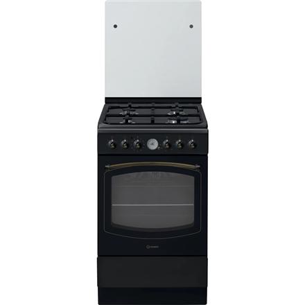 INDESIT Cooker | IS5G8MHA/E/1 | Hob type Gas | Oven type  Electric | Anthracite | Width 50 cm | Grilling | Depth 60 cm | 60 L
