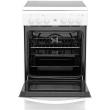 INDESIT | Cooker | IS5V8GMW/E | Hob type Vitroceramic | Oven type Electric | White | Width 50 cm | Grilling | Depth 60 cm | 57 L