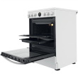 INDESIT | Cooker | IS67V8CHW/E | Hob type Vitroceramic | Oven type Electric | White | Width 60 cm | Grilling | Depth 60 cm | 69 L