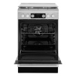 Whirlpool Cooker | WS5G8CHX/E/1 | Hob type Gas | Oven type Electric | Stainless steel | Width 50 cm | LED | Depth 60 cm | 60 L