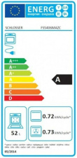 Gaasipliit elektriahjuga Schlosser FS5406MAZCR