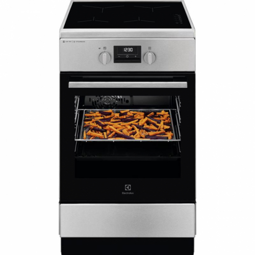 Electrolux 600 Seeria SteamBake, 58 L, laius 50 cm, roostevaba teras - Induktsioonpliit / LKI564267X