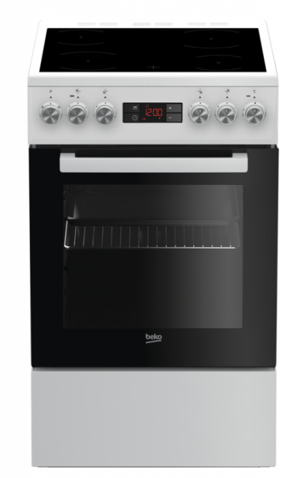 BEKO Electric Cooker FSM57300GW, 50 cm, White