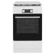 Whirlpool Cooker | WS5G8CHW/E/1 | Hob type Gas | Oven type Electric | White | Width 50 cm | LED | Depth 60 cm | 60 L