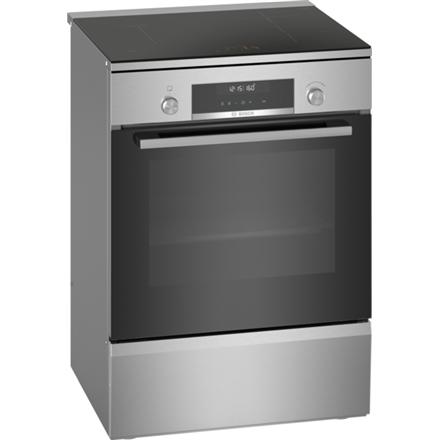 Bosch | Cooker | HLS79Y351U Series 6 | Hob type Induction | Oven type Electric | Stainless Steel | Width 60 cm | Grilling | LCD | Depth 60 cm | 63 L