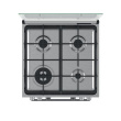 Whirlpool Cooker | WS68G8CHX/E/1 | Hob type Gas | Oven type  Electric | Stainless Steel | Width 60 cm | Digital | Depth 60 cm | 78 L