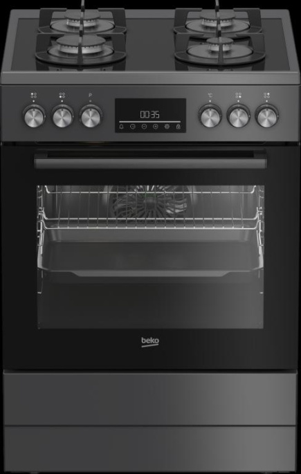 Gaasipliit elektriahjuga Beko FBM62330GADSN