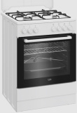 Gaasipliit elektriahjuga Beko FBST62110DW