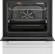BEKO Cooker FBM62330GWDTN, Width 60 cm, A, Gas/Electric, LED screen