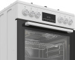 BEKO Cooker FBM62330GWDTN, Width 60 cm, A, Gas/Electric, LED screen