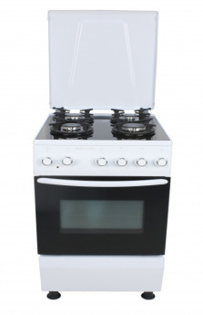 Gaasipliit elektriahjuga Schlosser FS6403MASW, valge