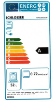 Gaasi-elektripliit Schlosser FS4313MAZW