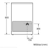 Induktsioonpliit Bosch HLN39A060U must
