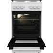 Gorenje Cooker | GE5A21WH | Hob type Electric | Oven type Electric | White | Width 50 cm | Grilling | Depth 59.4 cm | 68 L