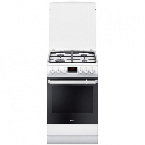 Hansa, 65 L, valge - Eraldiseisev gaasipliit elektriahjuga / FCMW582109