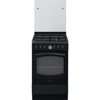 INDESIT Cooker | IS5G8MHA/E/1 | Hob type Gas | Oven type  Electric | Anthracite | Width 50 cm | Grilling | Depth 60 cm | 60 L