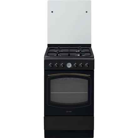 INDESIT Cooker | IS5G8MHA/E/1 | Hob type Gas | Oven type  Electric | Anthracite | Width 50 cm | Grilling | Depth 60 cm | 60 L