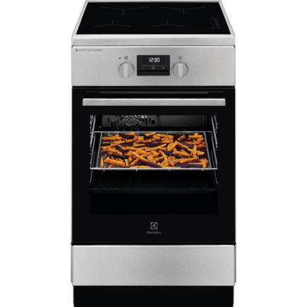 Electrolux 600 Seeria SteamBake, 58 L, laius 50 cm, roostevaba teras - Induktsioonpliit / LKI564267X