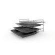 Bosch | Cooker | HKR39A250U | Hob type Vitroceramic | Oven type Electric | Stainless steel | Width 60 cm | Electronic ignition | Grilling | LED | Depth 60 cm | 66 L