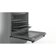 Bosch | Cooker | HKR39A250U | Hob type Vitroceramic | Oven type Electric | Stainless steel | Width 60 cm | Electronic ignition | Grilling | LED | Depth 60 cm | 66 L