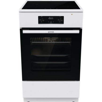 Gorenje, 70 L, laius 50 cm, valge - Induktsioonpliit elektriahjuga / GEIT5C60WPG