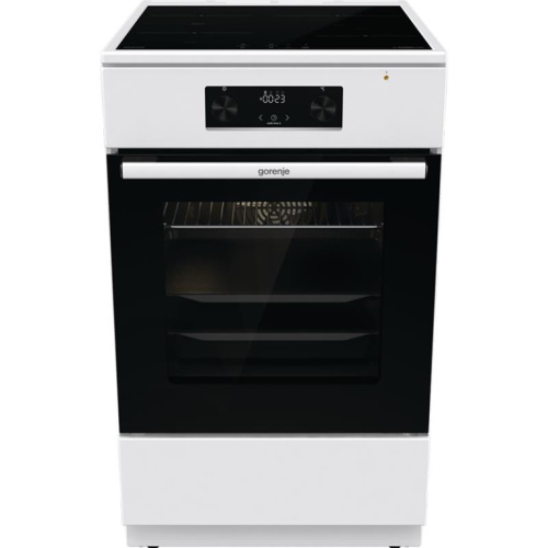 Gorenje, 70 L, laius 50 cm, valge - Induktsioonpliit elektriahjuga / GEIT5C60WPG
