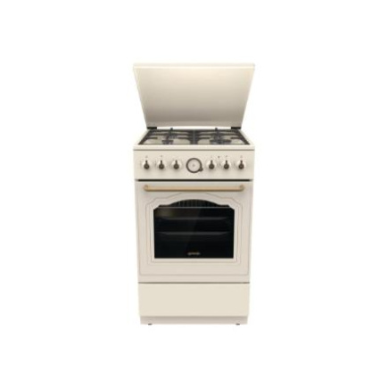Gorenje Cooker | GKS5B70CLI | Hob type Gas | Oven type Electric | Sandy | Width 50 cm | Depth 59.4 cm | 70 L