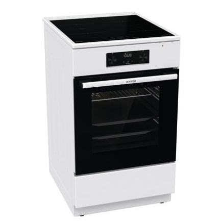 Gorenje | Cooker | GEIT5C60WPG | Hob type Induction | Oven type Electric | Valge | Width 50 cm | Grilling | Depth 59.4 cm | 70 L