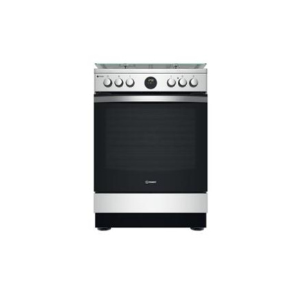 INDESIT Cooker | IS67G8CHX/E/1 | Hob type Gas | Oven type Electric | Stainless steel | Width 60 cm | Depth 60 cm | 73 L