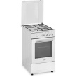 Simfer | Cooker | 4401SGRBB.1 | Hob type Gas | Oven type Gas | Valge | Width 50 cm | Depth 55 cm | 49 L