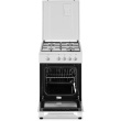 Simfer | Cooker | 4401SGRBB.1 | Hob type Gas | Oven type Gas | Valge | Width 50 cm | Depth 55 cm | 49 L