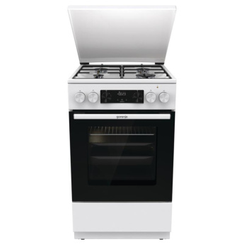 Gorenje, 62 L, laius 50 cm, valge - Gaasipliit elektriahjuga / GK5C42WJ Gorenje, 62 L, laius 50 cm, valge - Gaasipliit elektriahjuga / GK5C42WJ